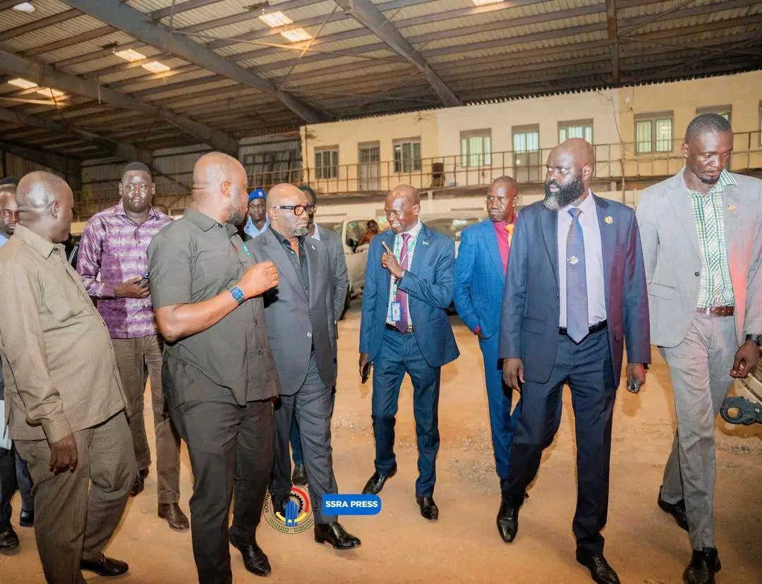 SSRA Chief Inspects Juba Airport Customs Operations, Calls for Stronger Revenue Collection