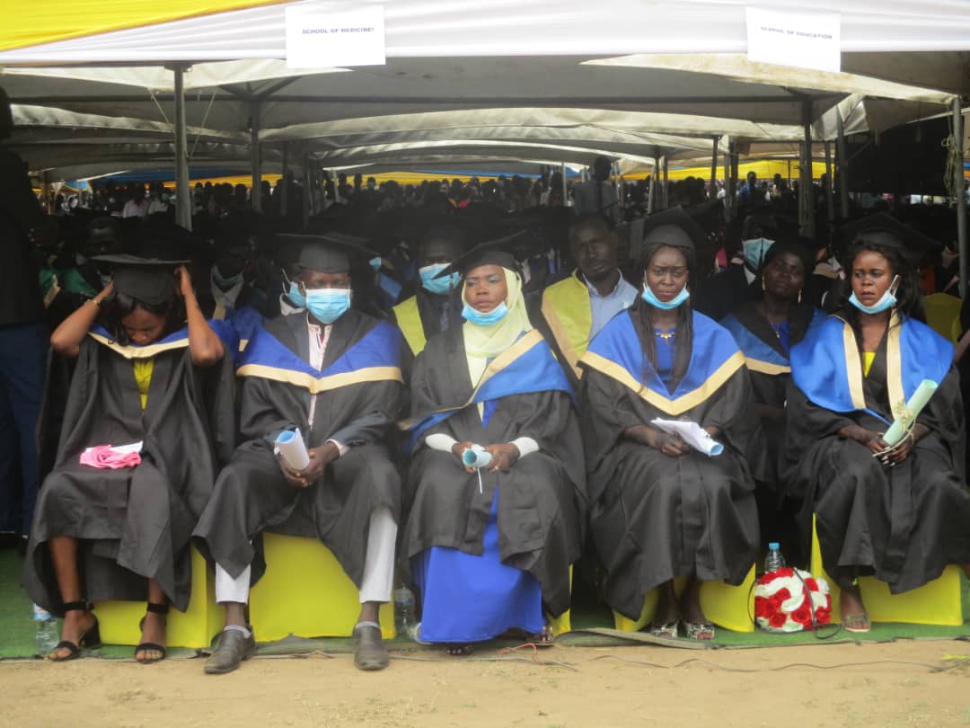 Over 1,800 students graduated at the University of Juba