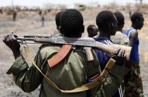 Guns in south sudan