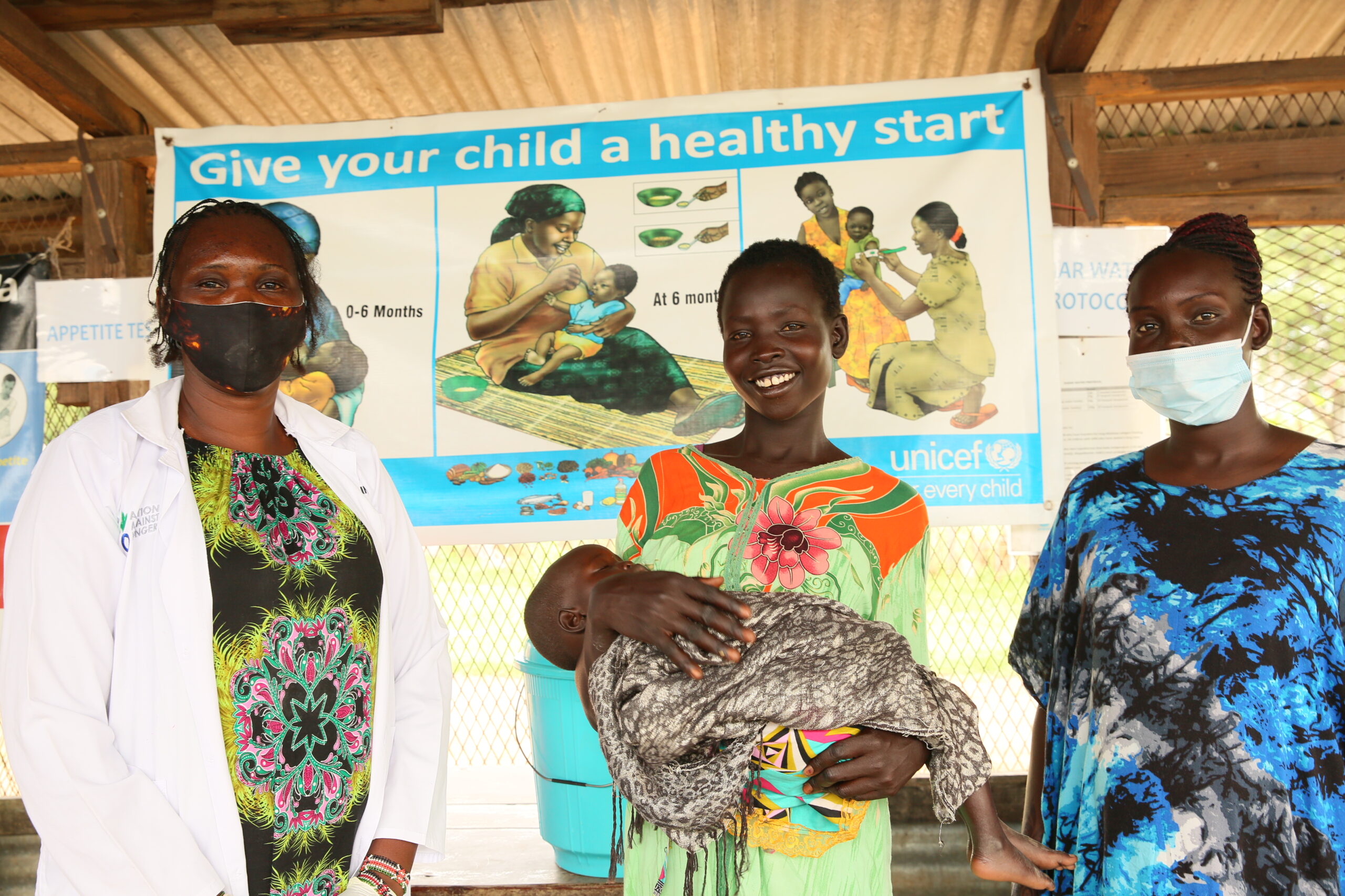 Frontline community workers help battle malnutrition, encourage mothers to breastfeed children