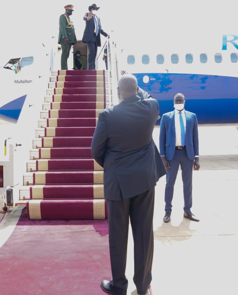 President Kiir heads to Abu Dhabi