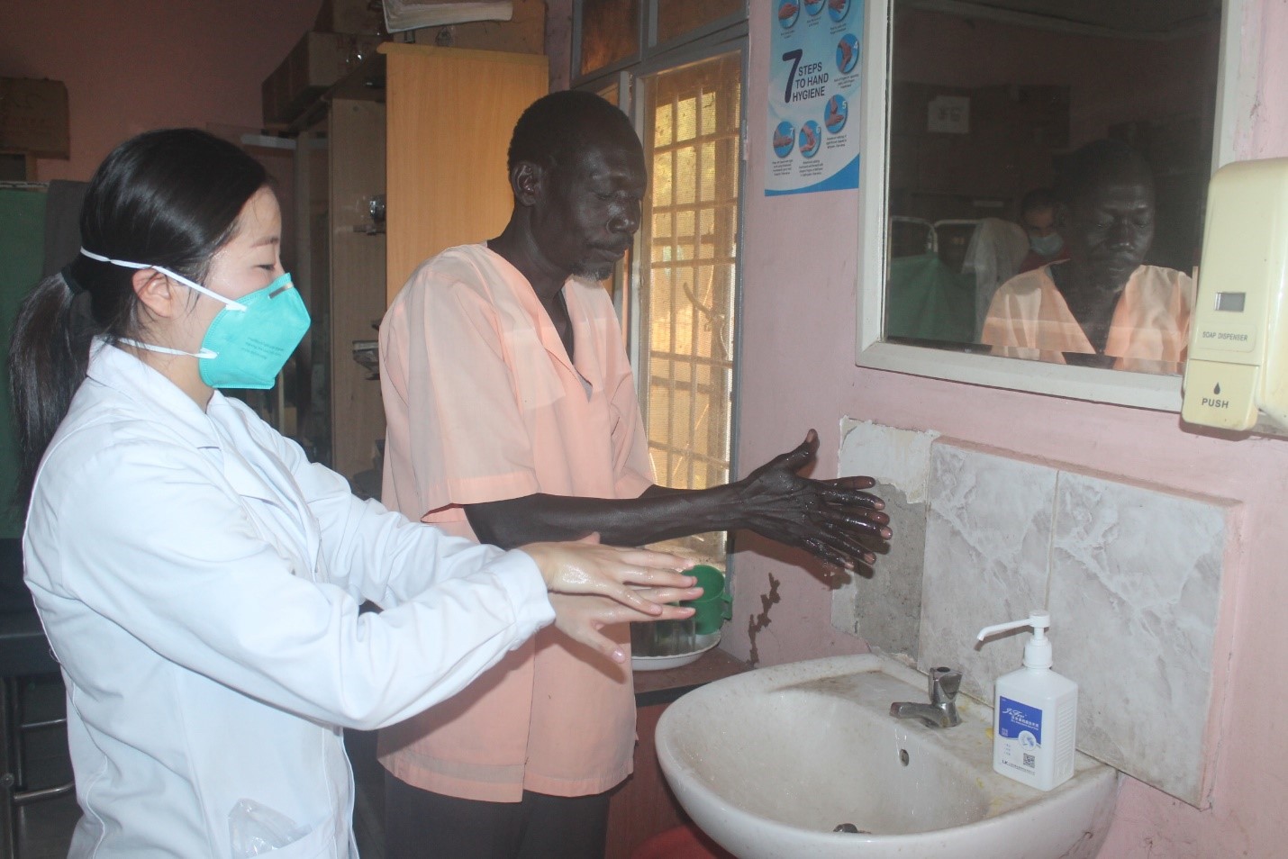 South Sudanese, Chinese medics team up to promote hand hygiene