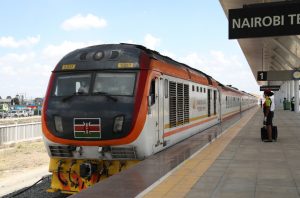 KENYA-NAIROBI-CHINA-BUILT MODERN RAILWAY