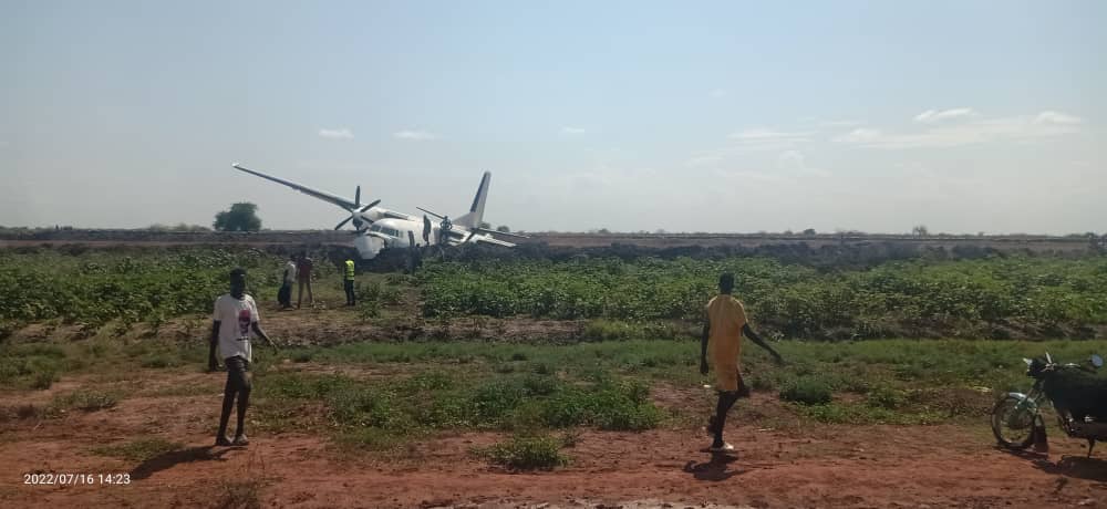 Plane crash in South Sudan’s Unity State.