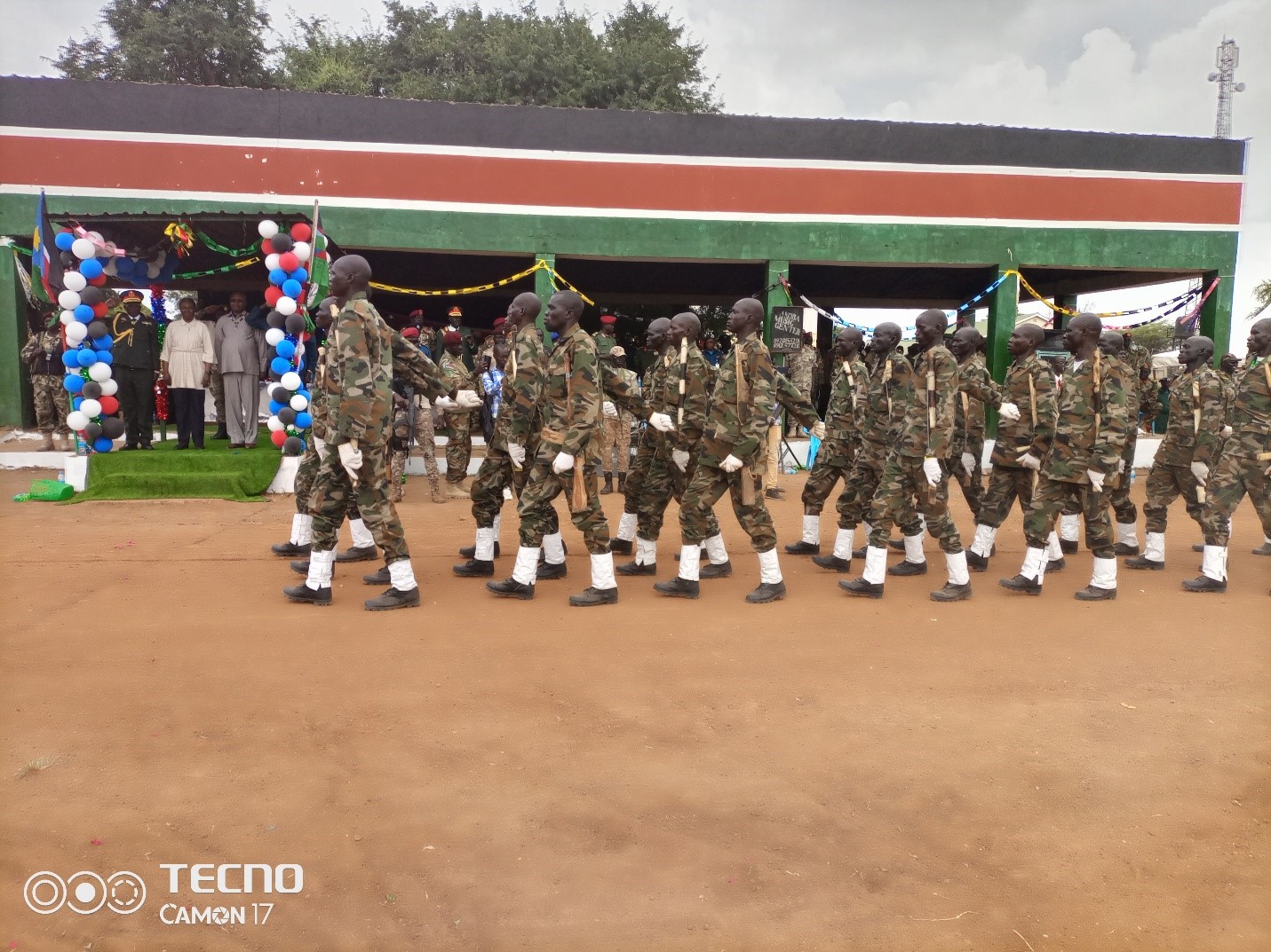 South Sudan graduates another batch of unified forces