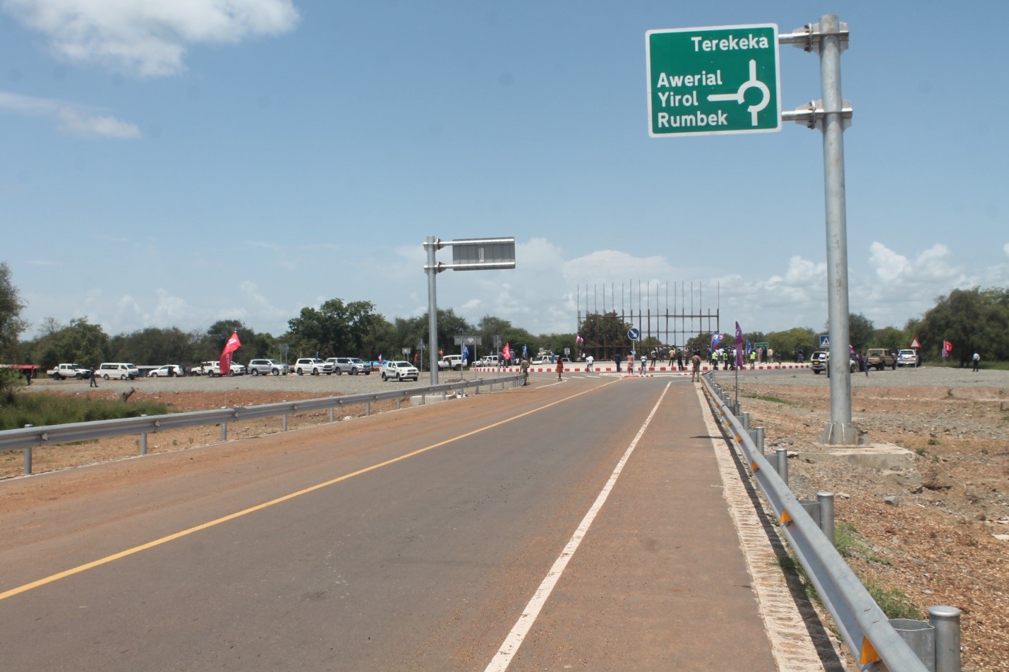 Vice President Taban hails Juba-Rumbek road for transforming livelihoods