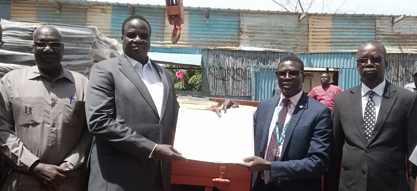 GPOC donates medical kits to Mayom County hospital of Unity State