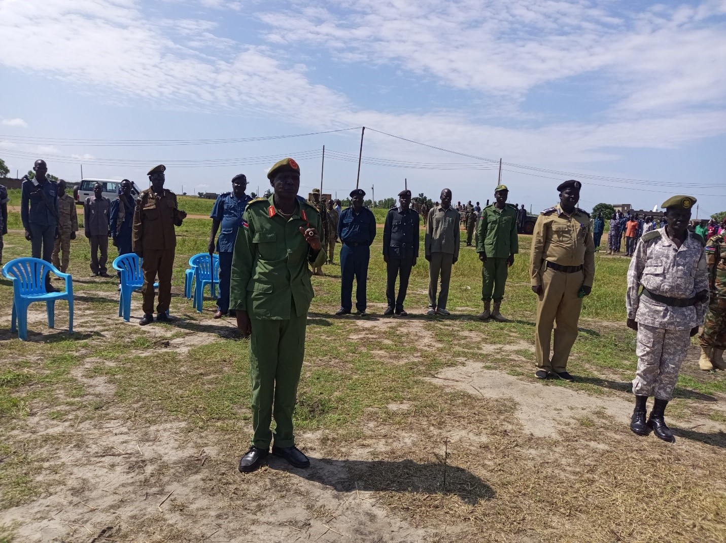 Unified Forces In Kaljaak Training Center Inspected Ahead Of Graduation ￼