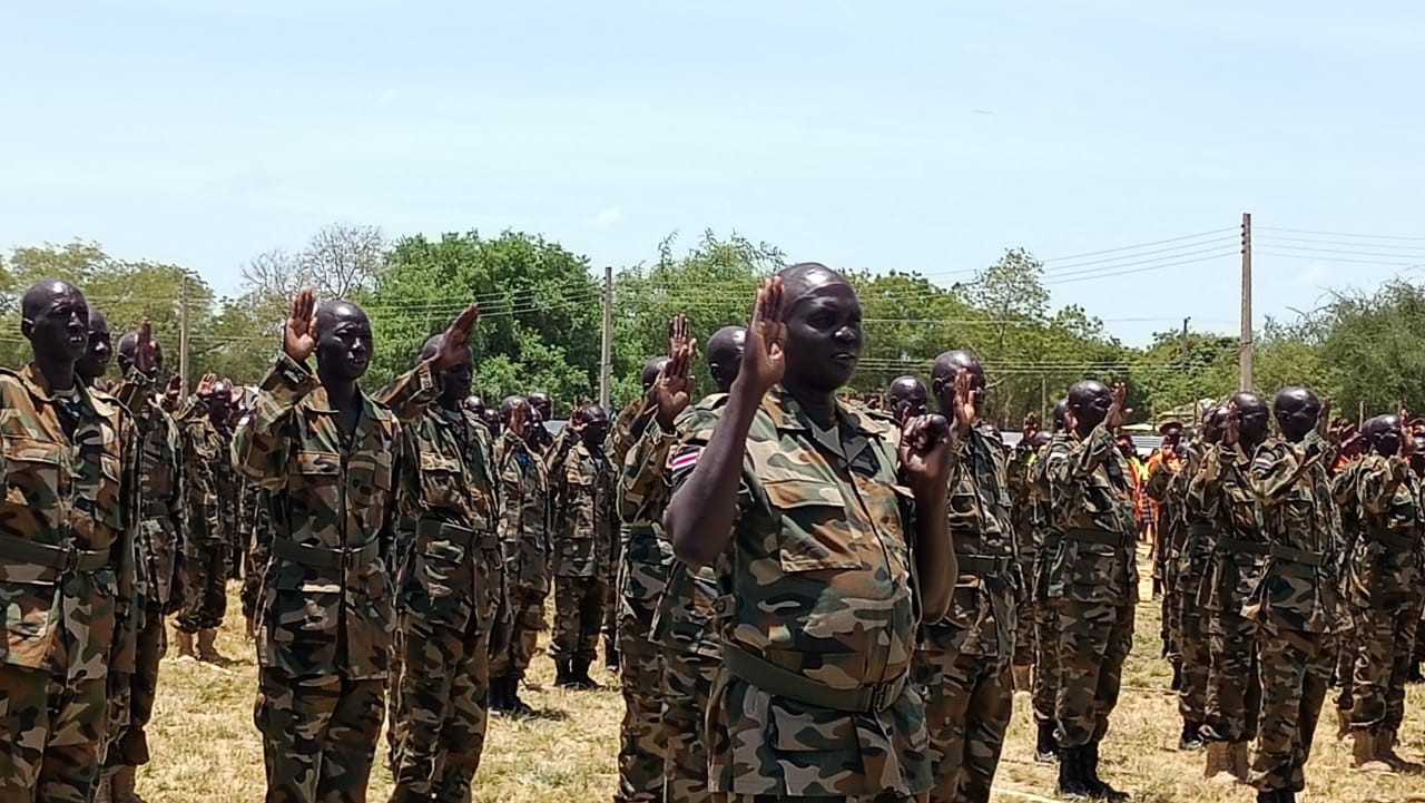 Over 1,000 unified forces graduate in Jonglei State