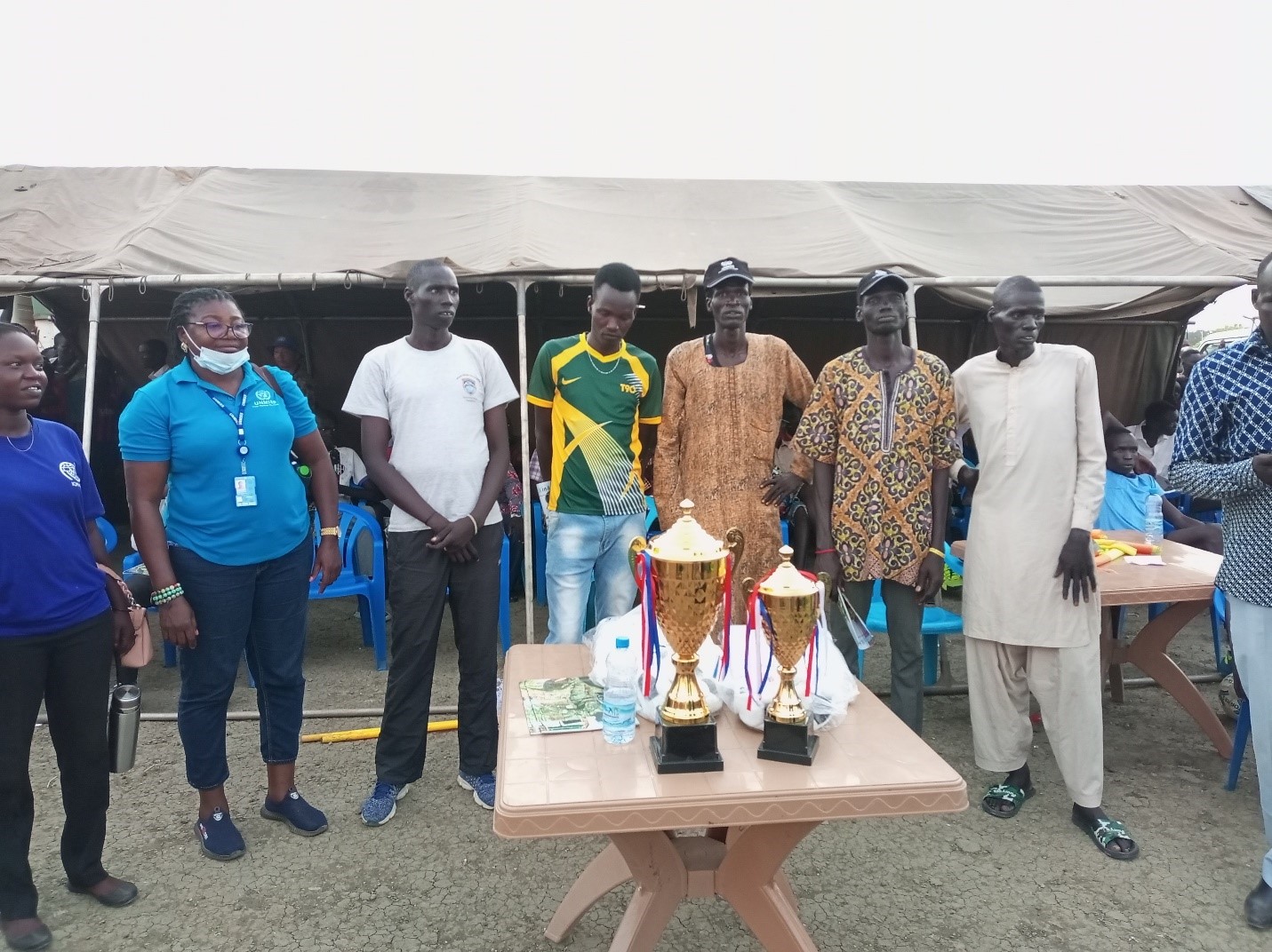 New Moon FC Lifts UNMISS Trophy After Defeating Women Vision FC