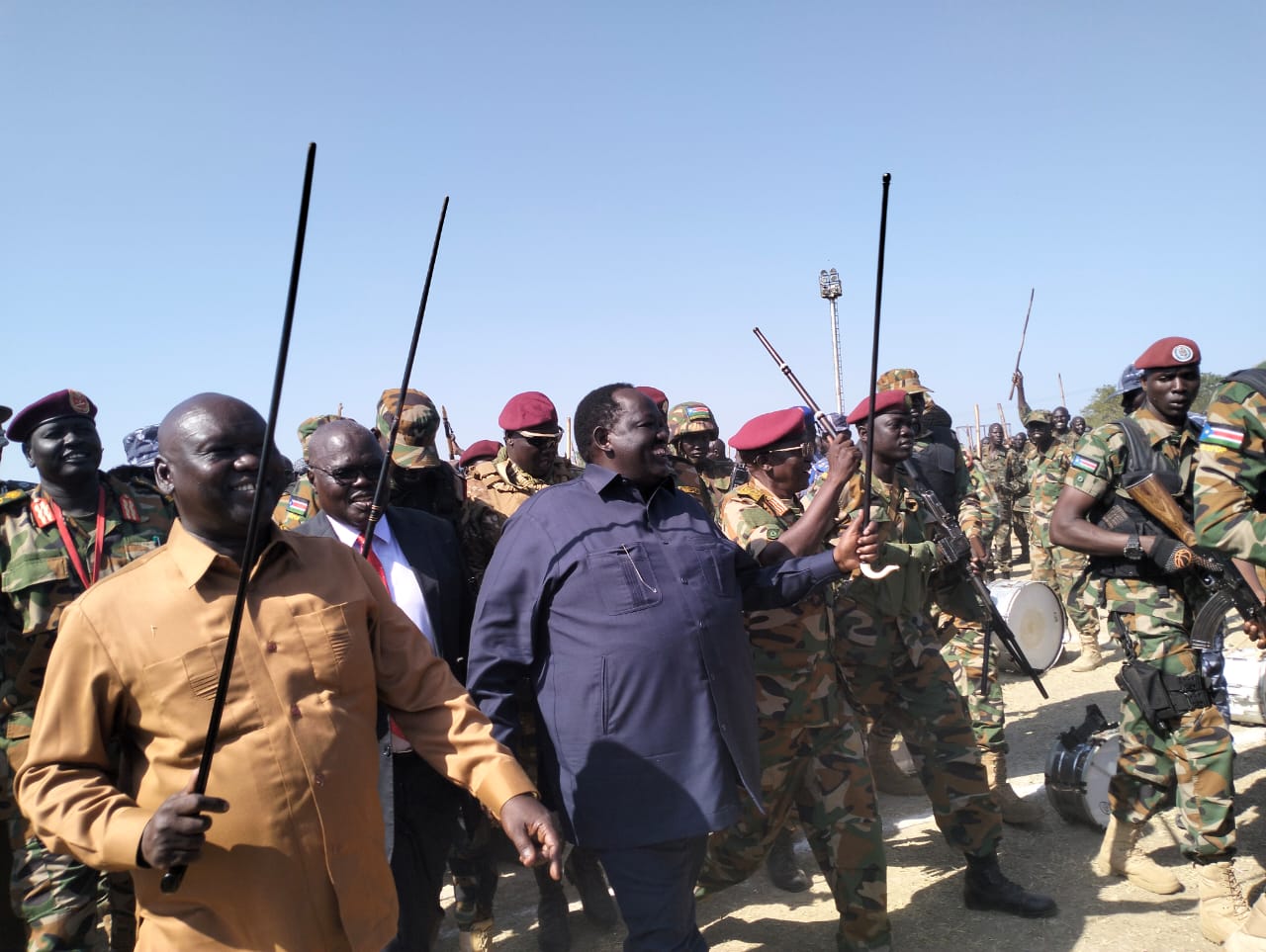 Over 9,000 unified forces graduate in Upper Nile