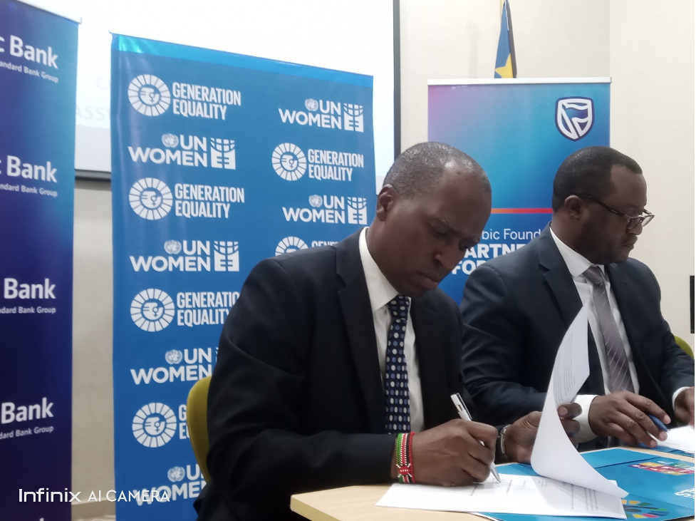 <strong>UN Women partners Stanbic bank to boost livelihoods of vulnerable women</strong>