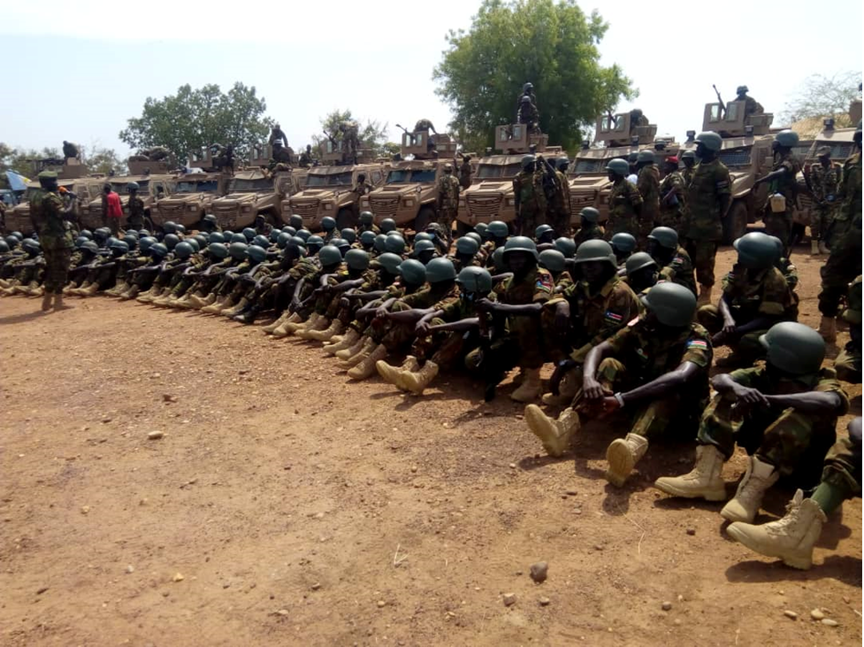 President Kiir flags off 720 troops headed for DRC