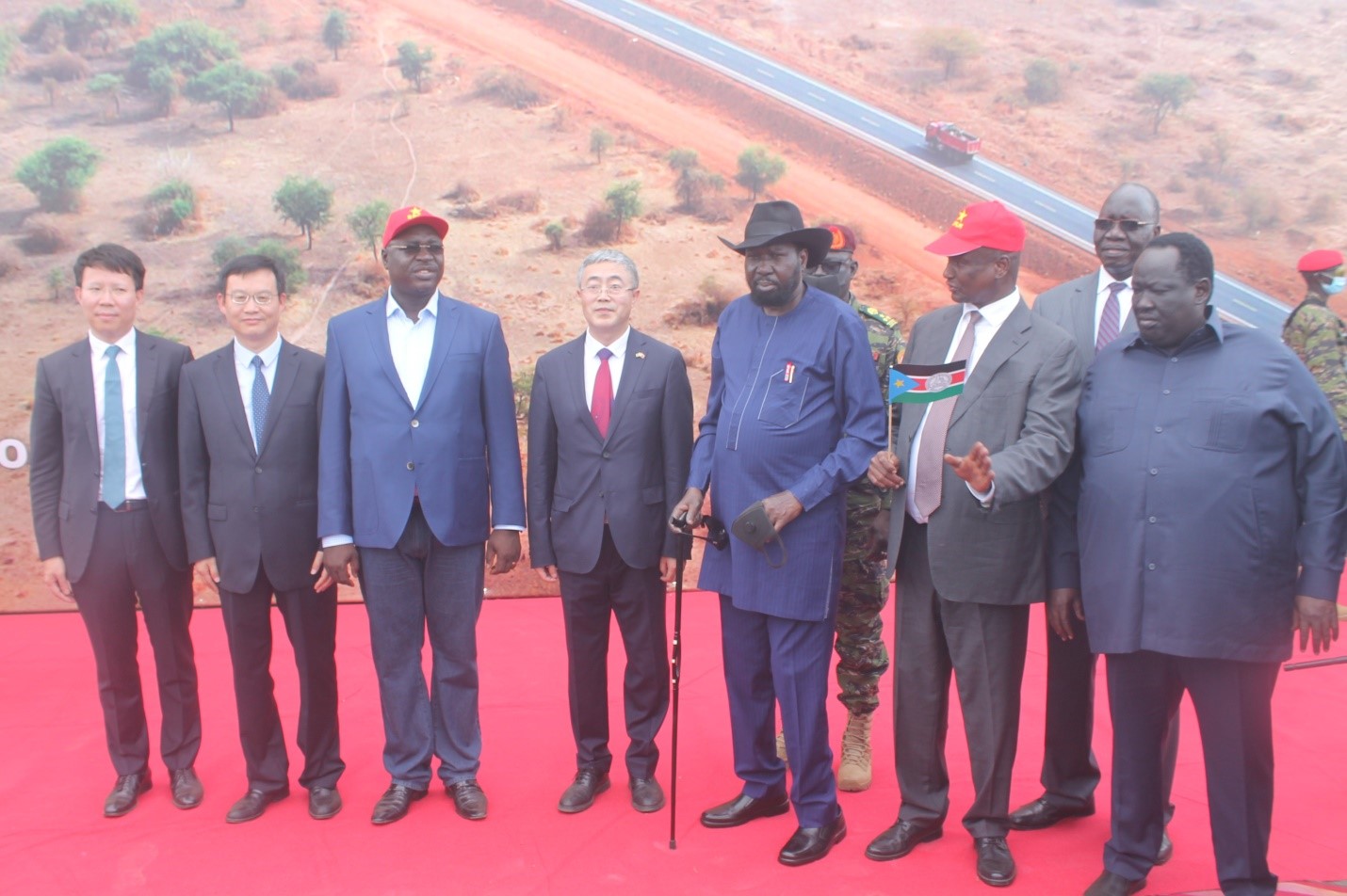 South Sudan President opens completed Juba-Terekeka road section