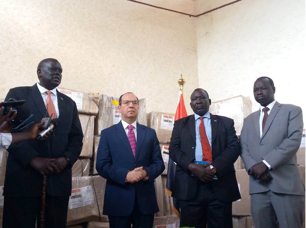 Egypt donates medical supplies to flood victims in Jonglei State