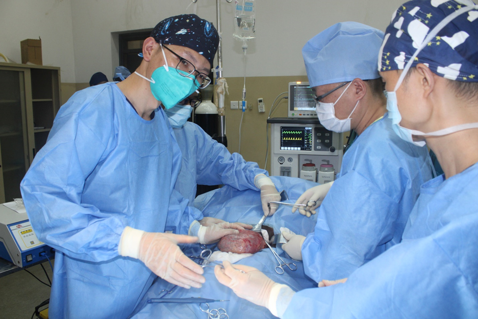 Successful operation by Chinese doctors offers child- life longevity