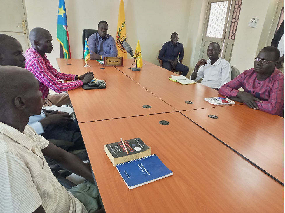 <strong>Unity state holds flood talks with Civil Societies</strong>