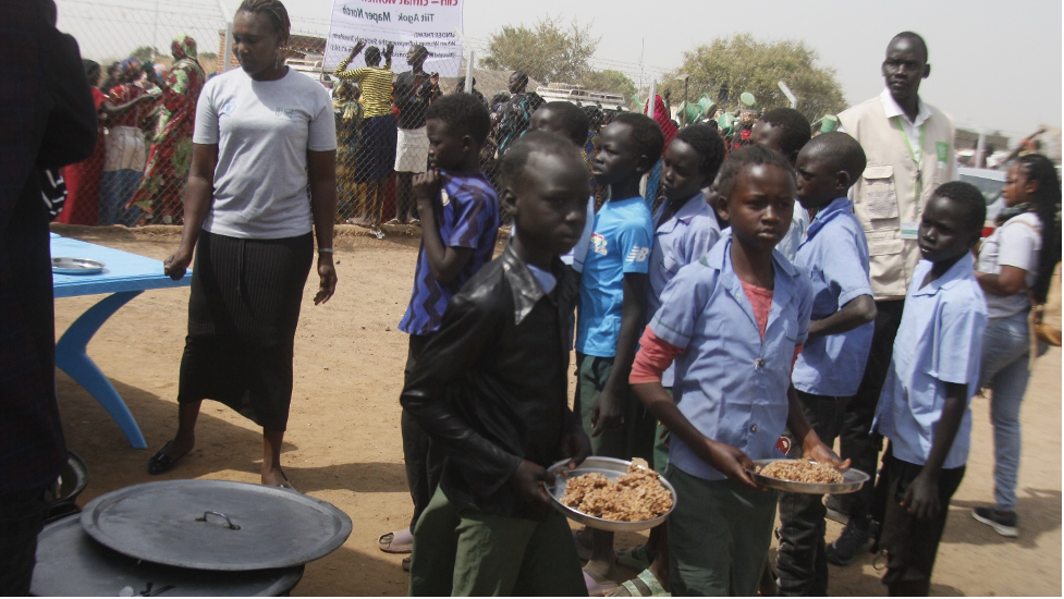 “I would not be in school if it wasn’t for WFP School feeding meals”