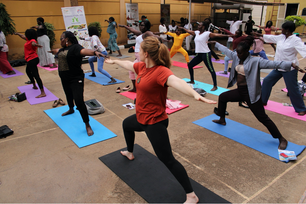 Indian Embassy organizes Yoga session for Women