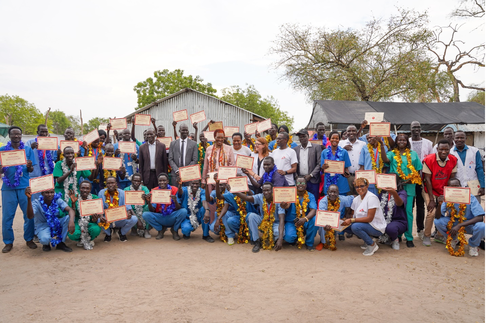 MSF graduates over 80 nurses and midwives in Jonglei State