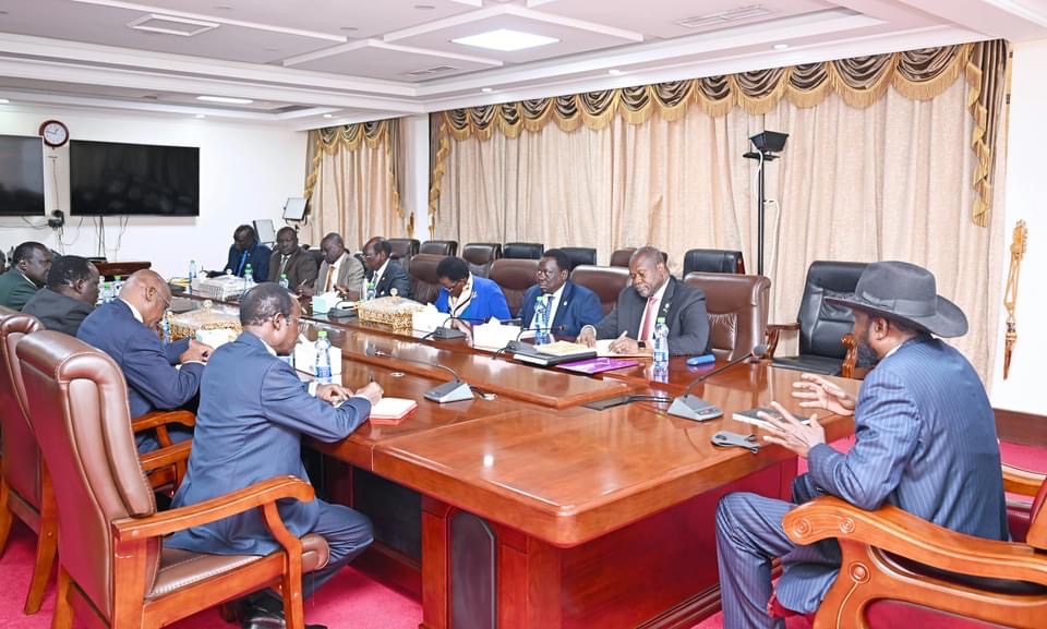 GOVERNMENT DISCUSSES THE CRISIS IN SUDAN AND BORDER CLASHES WITH DRC CONGO AND CENTRAL AFRICA