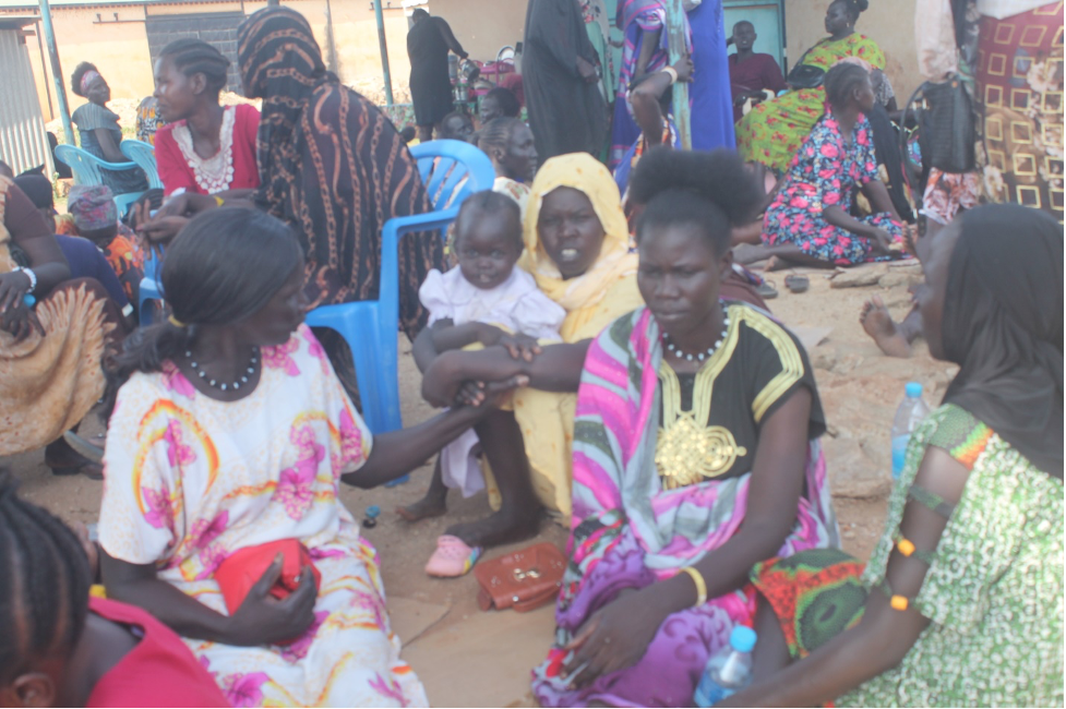 Returnees arriving with trauma after experiencing horrific scenes in Sudan