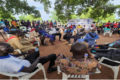 Hundreds of youth from Mbolo, Terekeka, and Yirol West Counties at take-tea-together in Tali Payam on Monday June 26, 2023