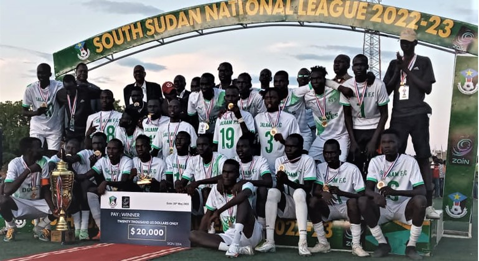 Salaam FC Bor awarded $20,000 for wining South Sudan football league