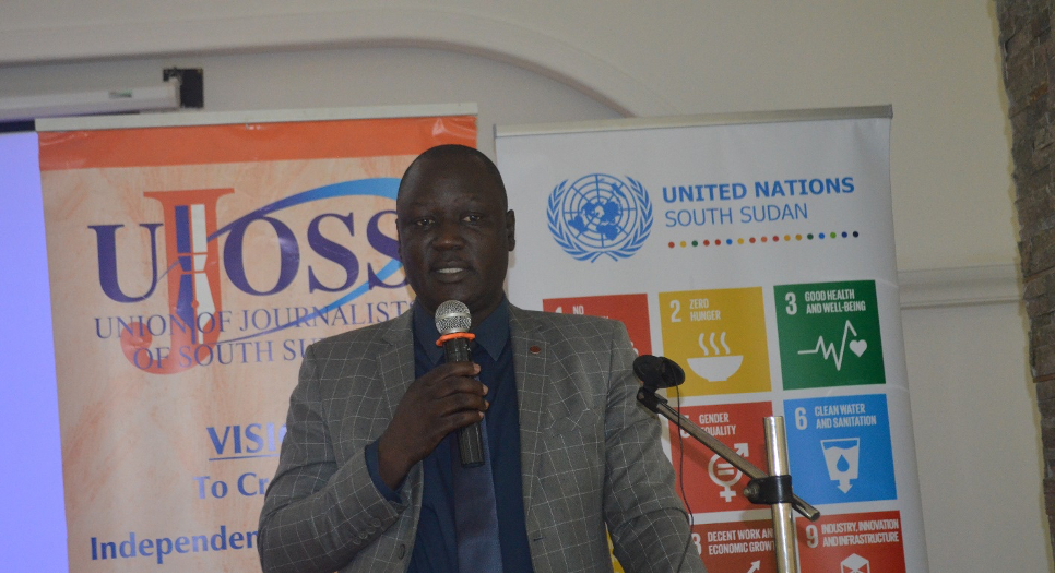 UJOSS lobbies UN to support training of journalists in States