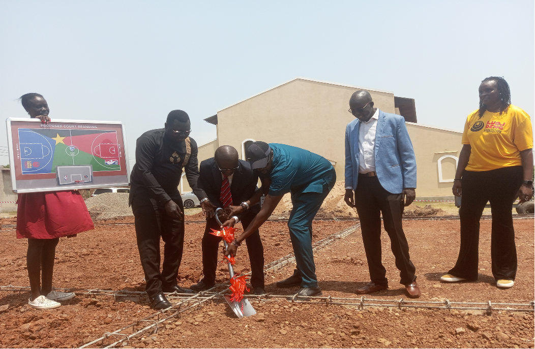 World Class Sports Court Construction Kicks off in Juba