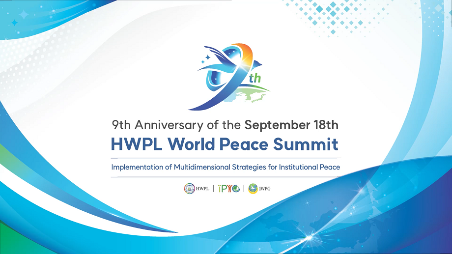 World Peace Summit to Build Multidimensional Strategies for Institutional Peace