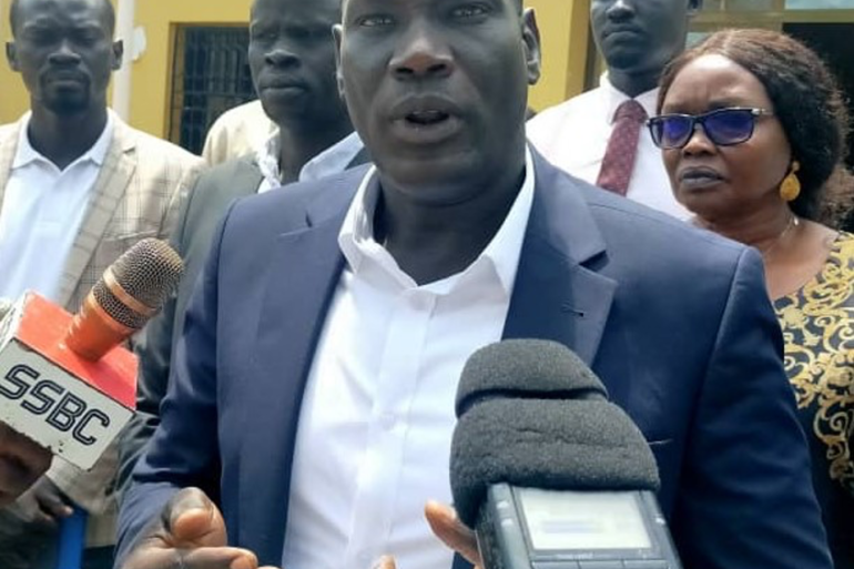 John Lual Akol, the first deputy chairperson for South Sudan National Chamber of Commerce, Industry and Agriculture