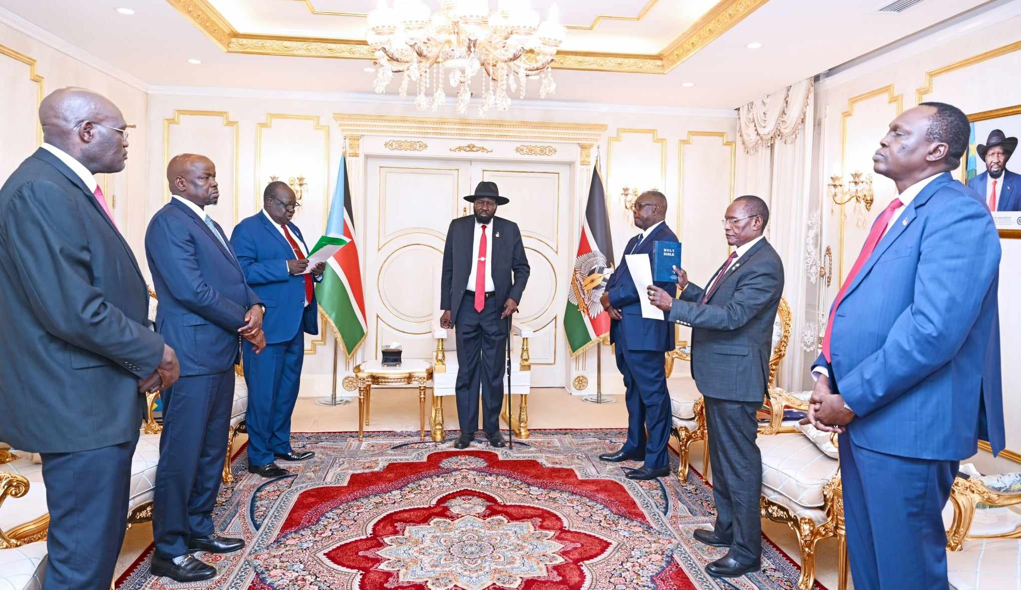 PRESIDENT KIIR SWEARS IN NEW FOREIGN MINISTER, CALLS FOR STRICT REFORMS