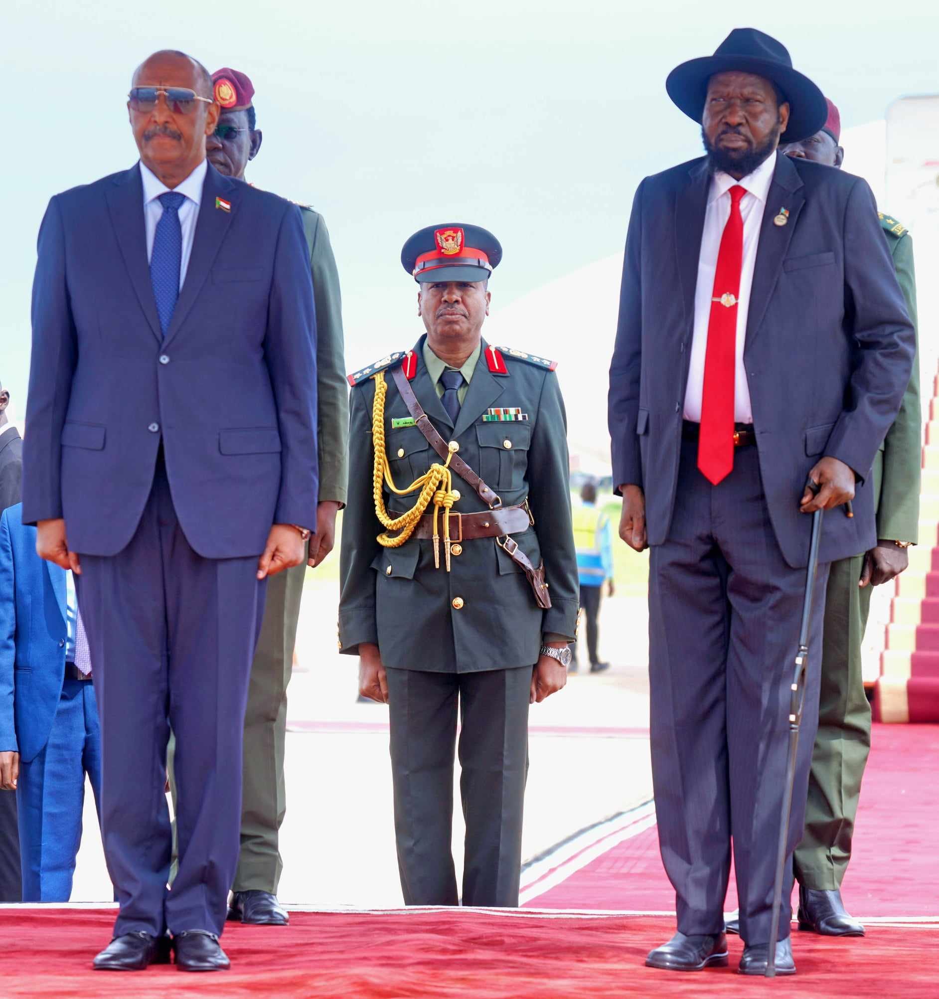 Gen: Burhan in Juba, Meets KIIR for  Talks  On Sudan’s Crisis