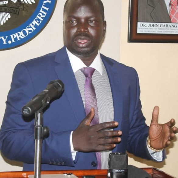 David Dau Acuoth, Executive Director, office of the Vice President for Youth and Gender Cluster