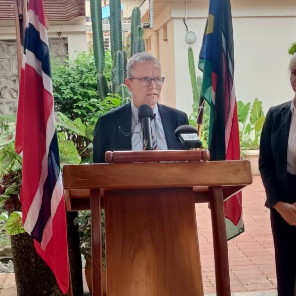The Norwegian Special Envoy for South Sudan and Sudan Jon Anton Johnson(photo: Joseph Kenyi)