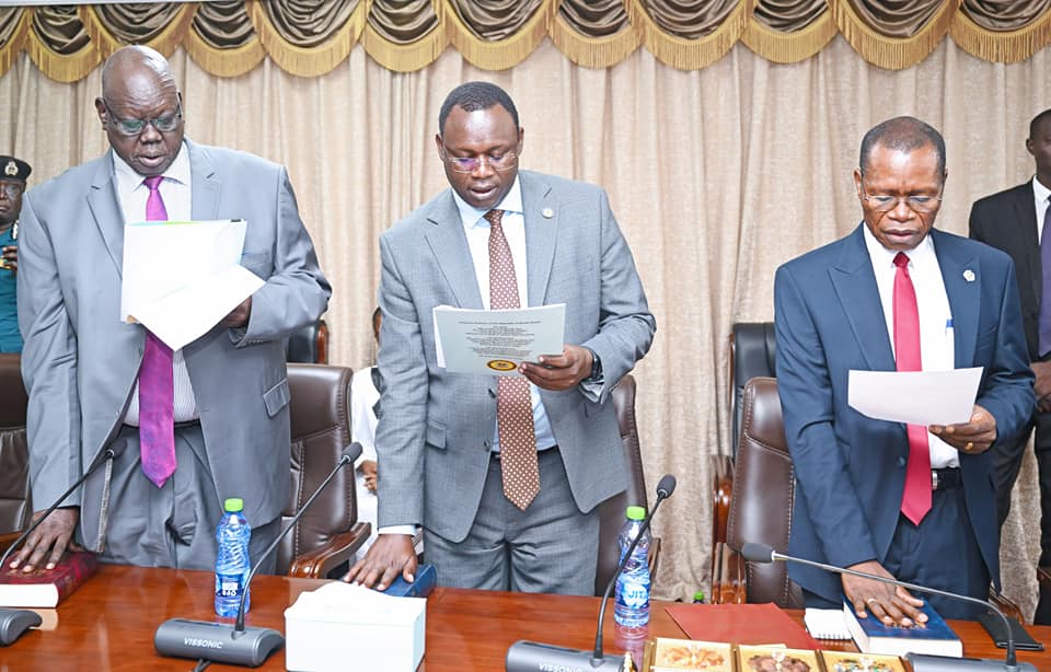 President  Kiir direct the newly appointed officials to live up their mandate