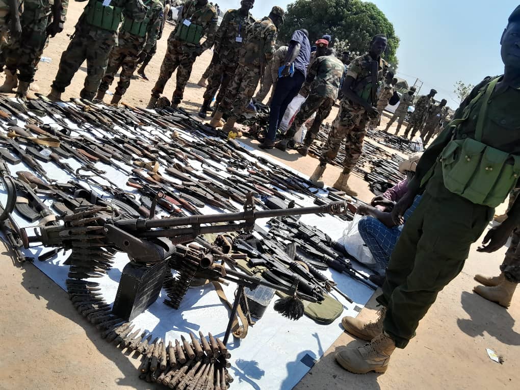 Police launches search operation for illegal guns in Unity State