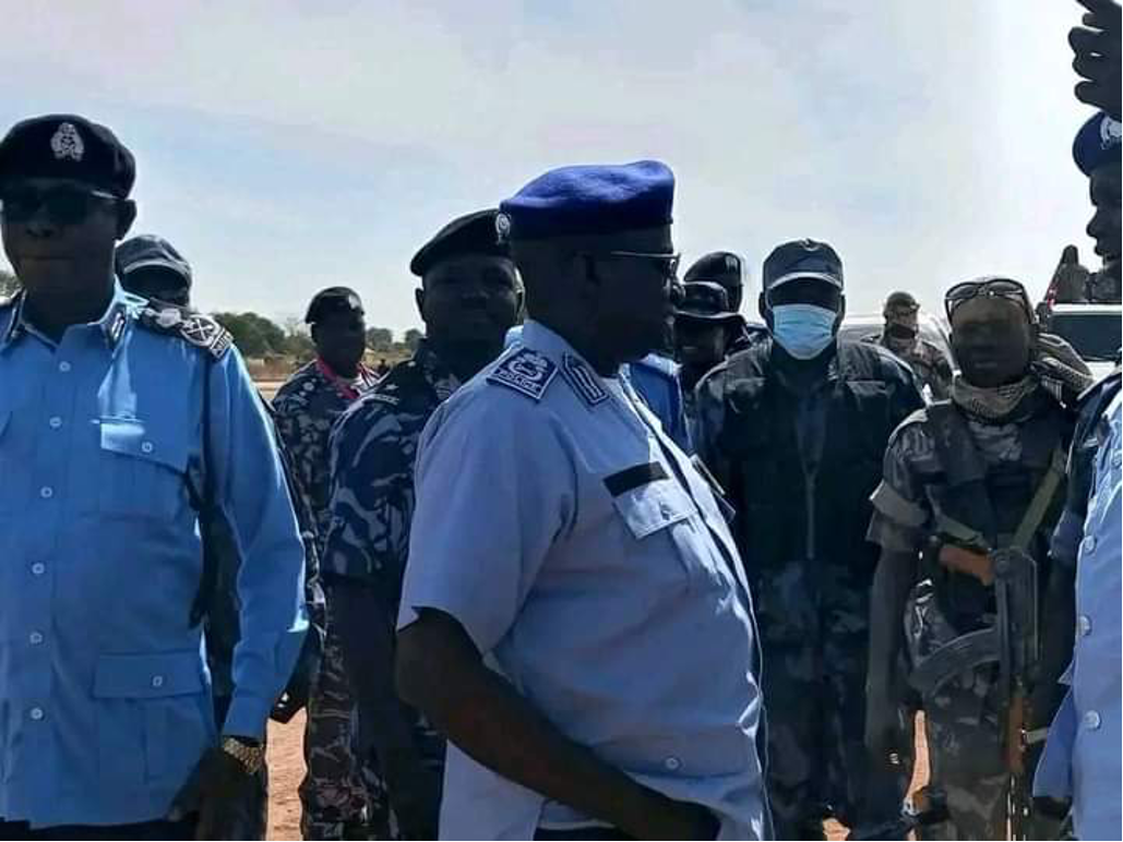 IGP visits Bahr El Ghazel region to inspect welfare of police officers