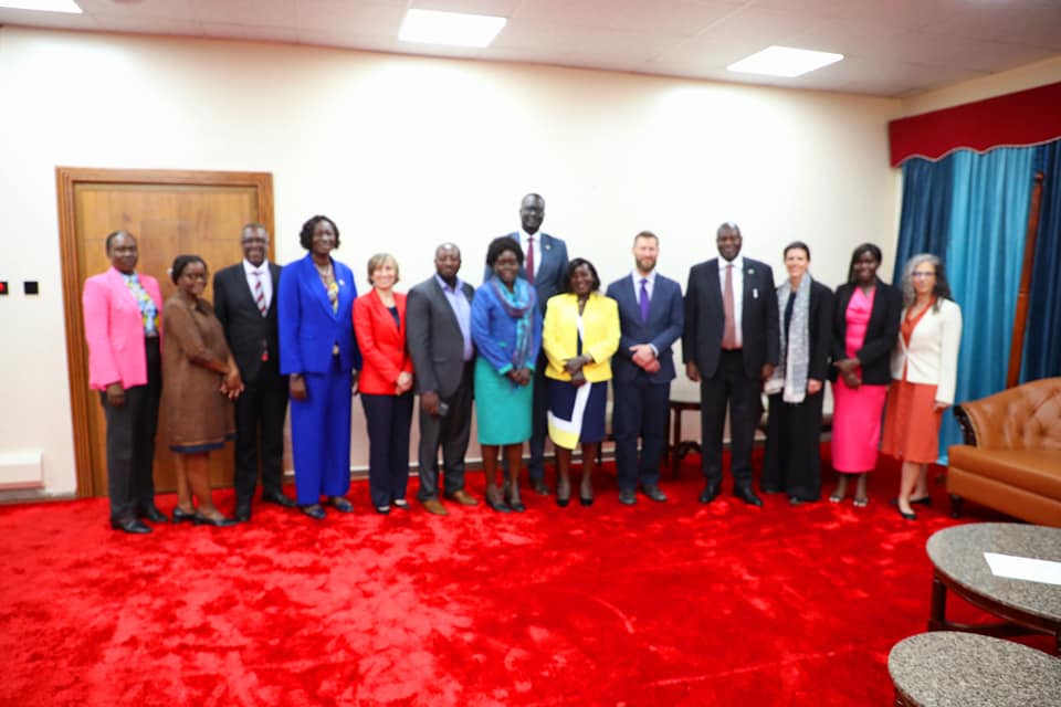 First Vice President meets the Global Fund  discuss improving the health care sector