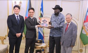 South Sudanese President meets HWPL dispatch team