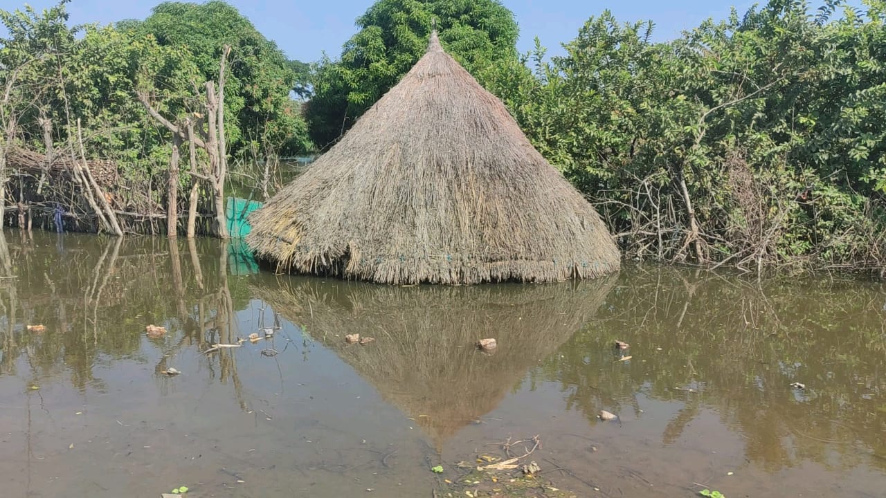 Floods displace residents in Leer, Unity State