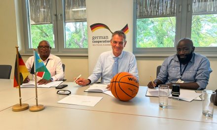 German Embassy Backs Youth Development with a Basketball Court in Juba