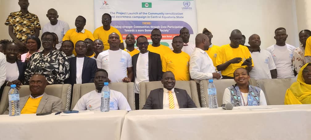 Central Equatoria,  Civil Society Network launched community sensitization and Civic Education compaign