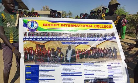 Bright International College graduated its second batch of students in Bentiu