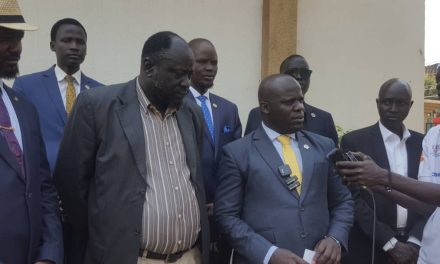 Advance team from SPLM-IO Kit Gwang Faction Arrives in Juba.