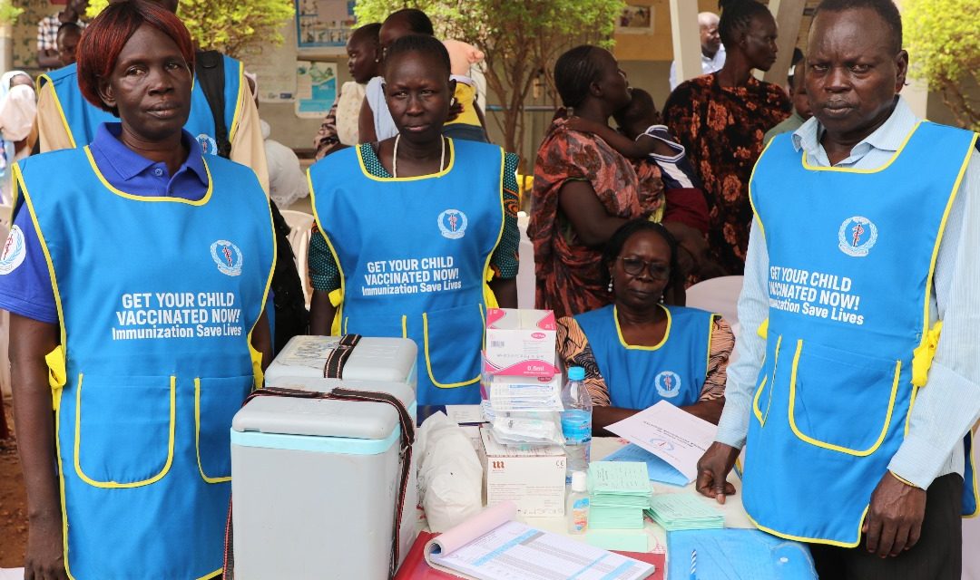 African Vaccination Week 2025: Big Catch-Up and vaccine introduction to boostSouth Sudan’s health