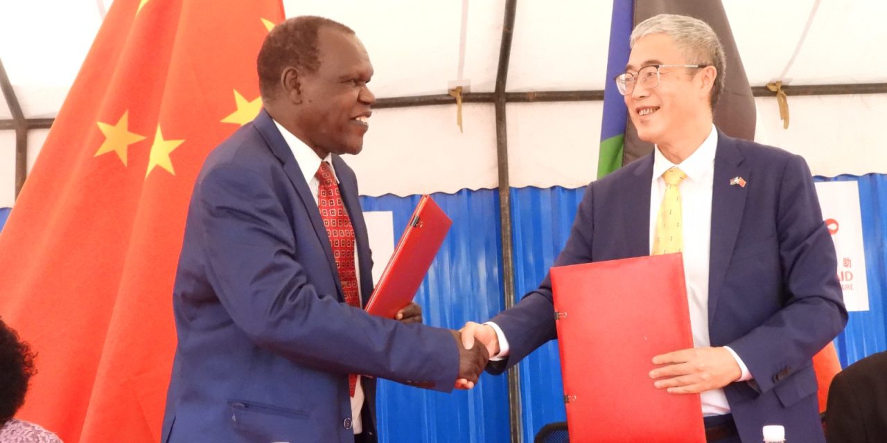 Chinese embassy donates humanitarian assistance to IDPs in Magwi County