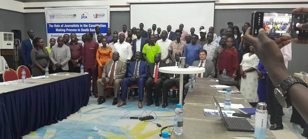 UJOSS, partners launches a three-day workshop on the process of creating a permanent constitution.