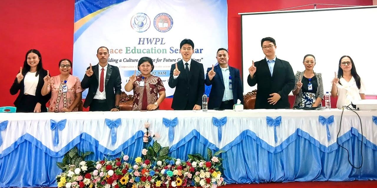 Timor-Leste’s Youth Carry On the Legacy of Peace-Spreading Peace Education with HWPL
